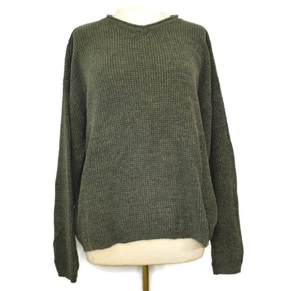 American Eagle Outfitters Sweaters - Vintage American Eagle Boyfriend Sweater Green L
